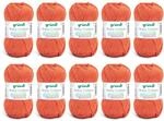 Gr&uuml;ndl Baby Cotton Wolle zum Stricken und H&auml;keln, Babywolle aus 50% Baumwolle, 50%