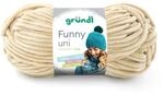Gr&uuml;ndl Wolle Funny uni - dicke weiche Chenille Wolle zum H&auml;keln - H&auml;kelwolle -