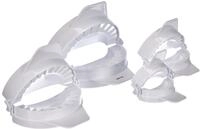 Ibili Teigtaschenformer-Set 5.5/7.5/9.5/12.5 cm 4-teilig, Kunststoff, wei&szlig;