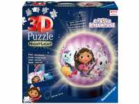 Ravensburger 3D Puzzle 11575 - Nachtlicht Puzzle-Ball Gabby's Dollhouse - für