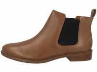 Clarks Damen Taylor Shine Chelsea Boots, Tan Leather, 35.5 EU