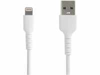 StarTech.com 2m USB-A auf Lightning-Kabel - Hochbelastbare, robuste Aramidfaser...