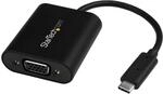 StarTech.com USB-C auf VGA Adapter - mit Presentations Mode Switch - 1920x1200 - USB
