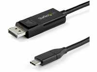 StarTech.com 1m USB-C auf DisplayPort 1.4 Kabel 8K 60Hz/4K - Bidirektionales DP...