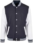 Build Your Brand Basic College Jacket &ndash; Unisex College Jacke im Regular Fit aus