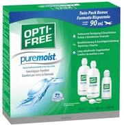 Opti-Free PureMoist Kontaktlinsen-Pflegemittel | Vorrats- und Reisepackung | 2 x 300