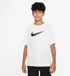 Nike Unisex Kinder Dri-fit Multi T-Shirt, Wei&szlig;, S EU