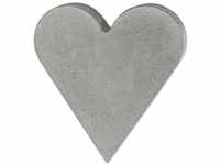Rayher Gießform Herz, 25 x 27 cm, Tiefe 4 cm, Material PET, zum Ausgießen mit