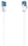 Hama Netzwerkkabel Flexi-Slim, CAT-6a, 10 Gbit/s, U/UTP, 0,75 m