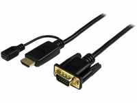 StarTech.com 90cm aktives HDMI auf VGA Konverter Kabel - HDMI zu VGA Adapter...