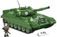 COBI T-72 (East Germany/Soviet), 10.8" x 4.5" x 4.3"