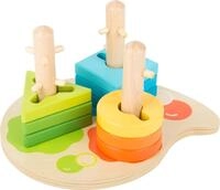 Small Foot 11190 Motorikspiel Formen und Farben aus Holz, Lernspielzeug...