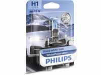 Philips WhiteVision ultra H1 Scheinwerferlampe, Einzelblister, 523630, Single...