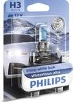 Philips 531128 WhiteVision ultra H3 Scheinwerferlampe, Einzelblister, Single blister