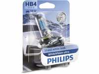 Philips WhiteVision ultra HB4 Scheinwerferlampe, Einzelblister, 539728, Single