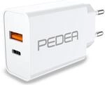 PEDEA 20W USB-C Schnellladeger&auml;t | 2-Ports Mehrfach Handy-Ladeger&auml;t mit USB-C...