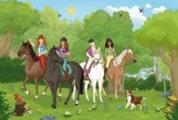 Schmidt Spiele 56464 Horse Club, Ausritt ins Gr&uuml;ne, 150 Teile, mit Add-on (eine