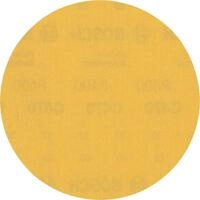 Bosch 50x EXPERT C470 Schleifblatt (f&uuml;r Farbe auf Holz, Hartholz, &Oslash; 125 mm,