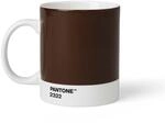 Pantone Kaffeetasse, Porzellan, Brown 2322, 8.4 x 8.4 x 12.1 cm