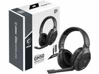 MSI IMMERSE GH50 Wireless Gaming Headset - Kabelose Kopfhörer,...