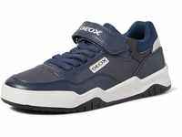 Geox Jungen J Perth Boy B Sneakers, Navy Lt Grey, 33 EU