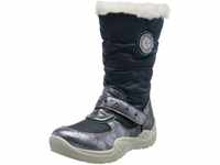 Primigi PWIGT 83843 Snow Boot, Fog/Jeans, 33 EU