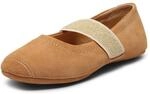 bisgaard M&auml;dchen Ballet Flat, Tan, 31 EU