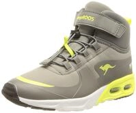 KangaROOS Unisex Kinder Kx-hydro Sneaker, Ultimate Grey Limetta, 25 EU