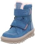 Superfit M&auml;dchen Flavia Schneestiefel, Blau Pink 7010, 30 EU Schmal