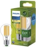 Philips LED Classic ultraeffiziente E27 Lampe (100 W), LED Lampe mit warmwei&szlig;em