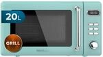 Cecotec Mikrowelle mit Grill ProClean 5110 Retro Green, 20 L, 700 W digital