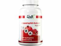 Health+ Granatapfel-Extrakt - 60 Kapseln mit 1000 mg Granatapfelpulverxtrakt...