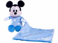 Simba 6315870351 - Disney Gute Nacht Mickey Maus Schmusetuch, Glow in the dark