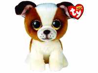 Ty Beanie Boos - Boo Bulldogge Hugo - 15 cm, Braun, 2009297