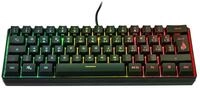SureFire Kingpin X1 60% Gaming Tastatur Italian, Gaming Multimedia Keyboard klein &