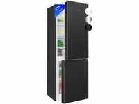 Bomann® Kühlschrank mit Gefrierfach 143cm hoch | Kühl Gefrierkombination...