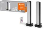 LEDVANCE SMART+ WIFI LED Stehleuchte, klein, schwarz, 2x 2,5W, 2x 480lm,