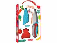 Chefclub Kids - Messer für Kinder, mit Fingerschutz, Klingenschutz und...