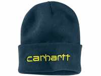 Carhartt Unisex Teller Hat Beanie Hat, Einheitsgröße, Night Blau