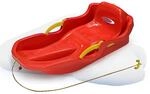 JAMARA 460538 Snow Play Bob Comfort 80 cm rot mit Bremse &ndash; Lenken durch...