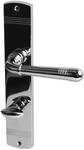 Alpertec 32700123 Sale-LS Messing Chrom f&uuml;r Badt&uuml;ren WC Dr&uuml;ckergarnitur