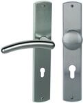 Alpertec 32987923 T&uuml;rbeschlag Isabella-LS poliert/Messing Edelstahlfarbig...