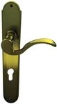 Alpertec 32217013 Panda-LS Messing br&uuml;niert PZ Dr&uuml;ckergarnitur T&uuml;rdr&uuml;cker