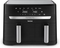 Tefal Dual Easy Fry Hei&szlig;luftfritteuse 8,3 L &ndash; Airfryer mit 2 Kammern &