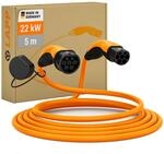 LAPP Mobility Helix Typ 2 Ladekabel 22 KW/Selbstaufrollend / 32 A / 3-Phasig/E-Auto