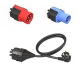NRGkick Steckeraufsatz Set Standard (EU) | Schuko EU + 16A 5Pol + 16A 3Pol | Adapter