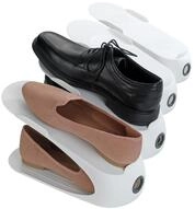 WENKO Schuhhalter Wei&szlig; 4er Set Multicolor 15 x 29 x 11.5 cm