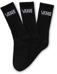 Vans Herren Socken M Classic Crew 9 5, Black, One Size, VXSEBLK