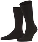 FALKE Herren Socken Airport M So Wolle Baumwolle einfarbig 1 Paar, Braun Brown 5930,