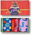 Happy Socks 3-Pack Mother's Day Socks Gift Set, farbenfrohe und fr&ouml;hliche, Socken